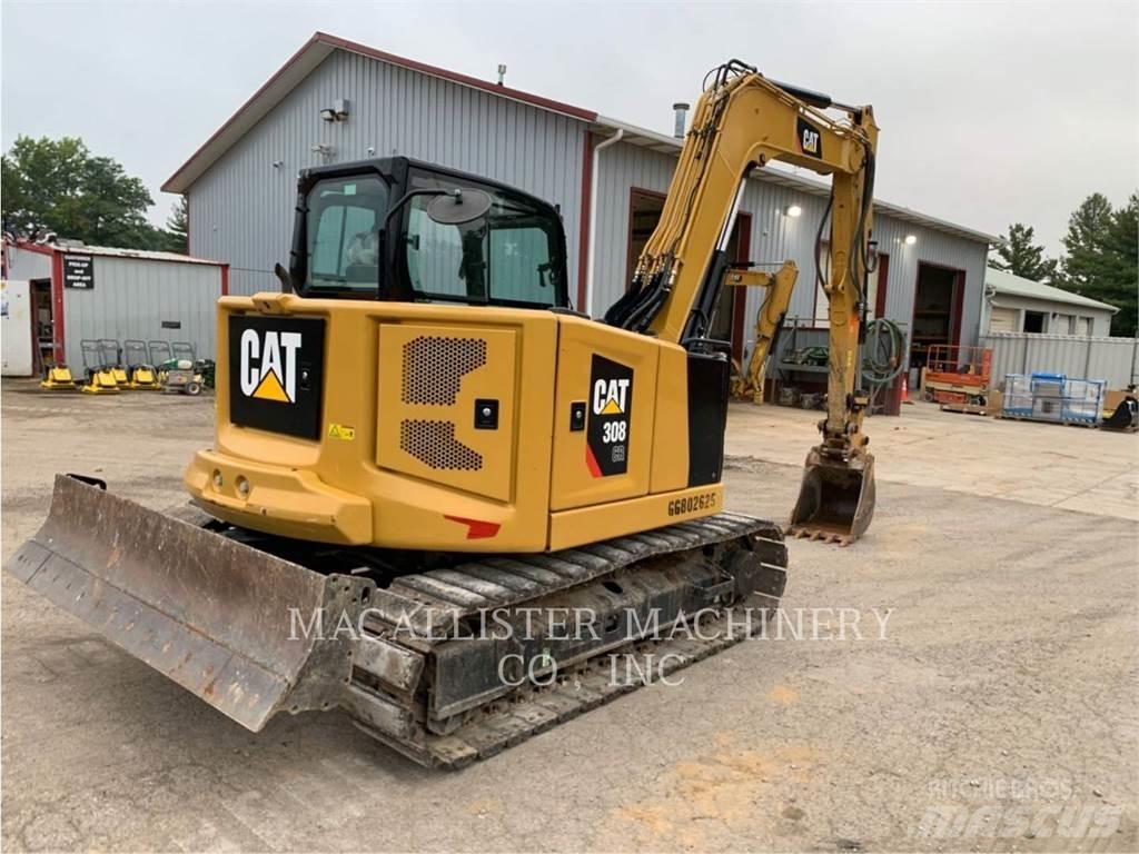 CAT 308-07CR Pásová rýpadla