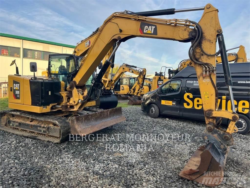 CAT 308-07CR Pásová rýpadla