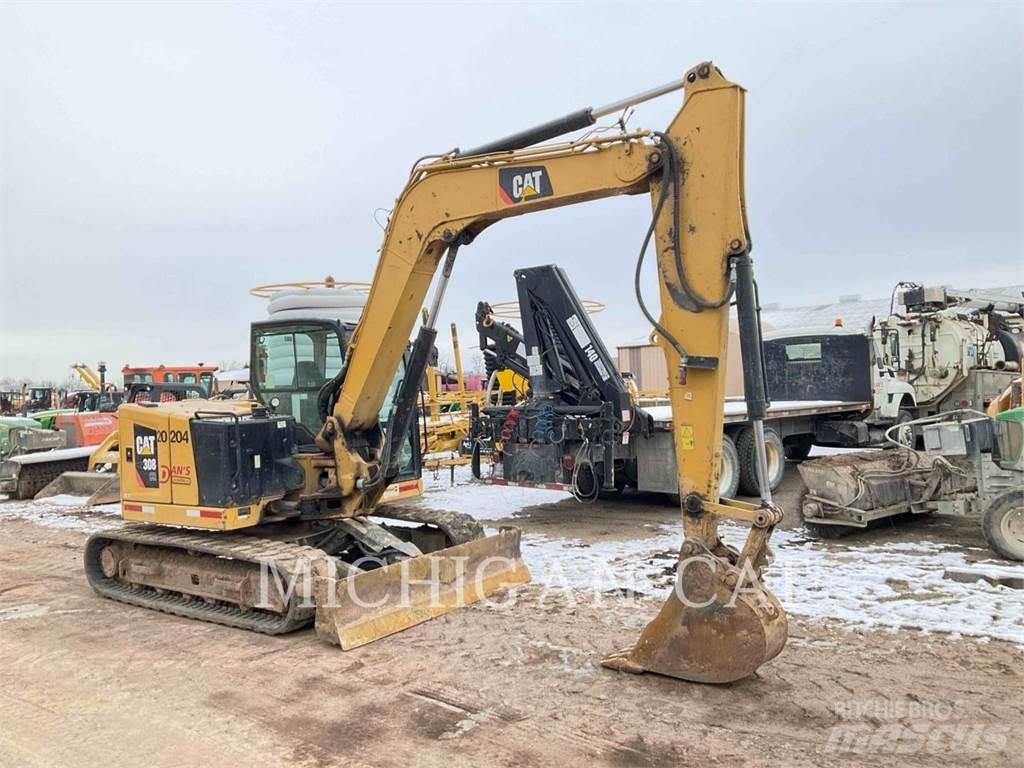 CAT 308 A+ Pásová rýpadla