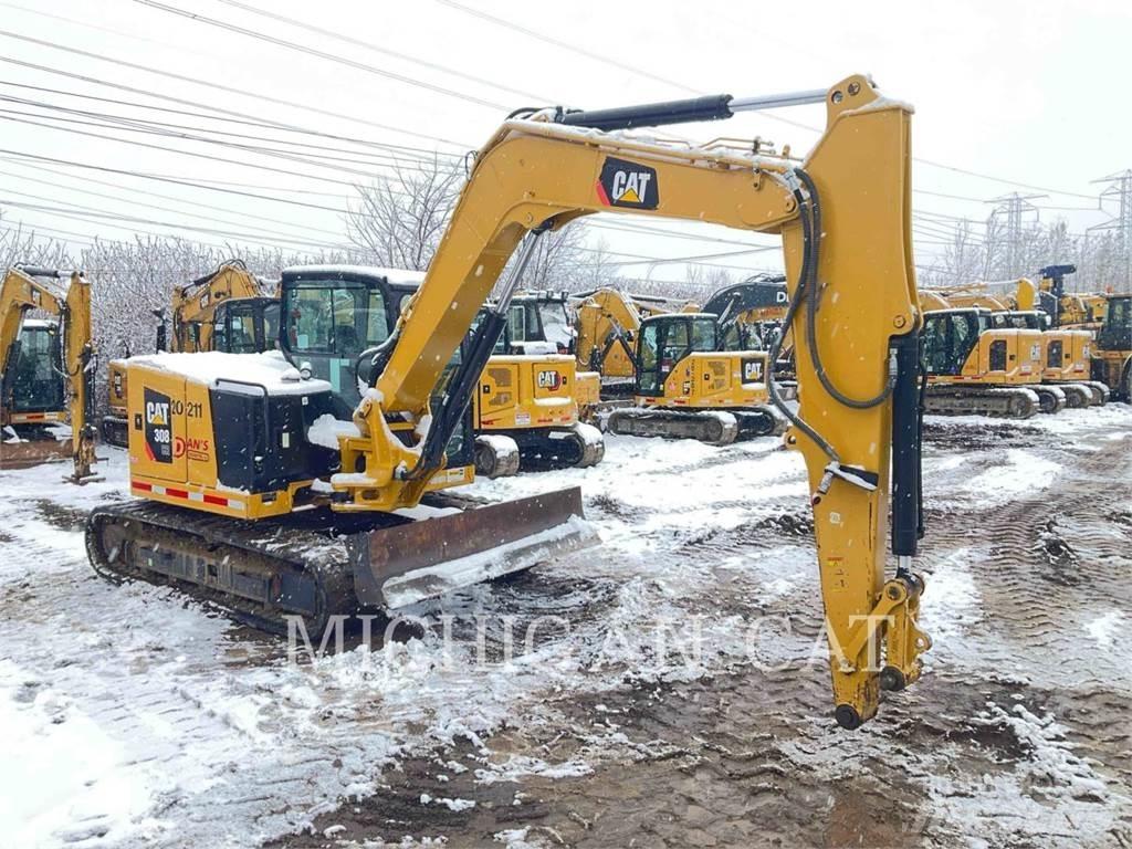 CAT 308 A+ Pásová rýpadla