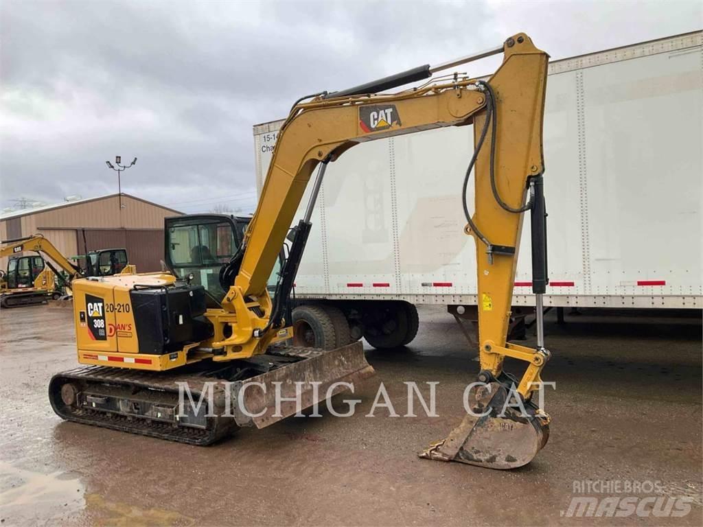 CAT 308 A+ Pásová rýpadla