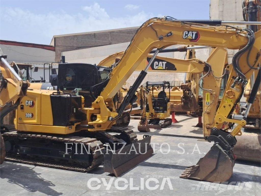 CAT 308 CR Pásová rýpadla
