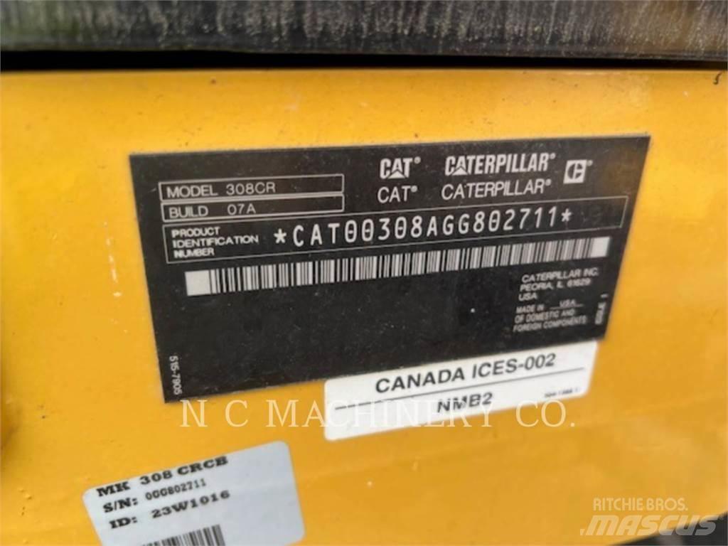 CAT 308 CRCB Pásová rýpadla