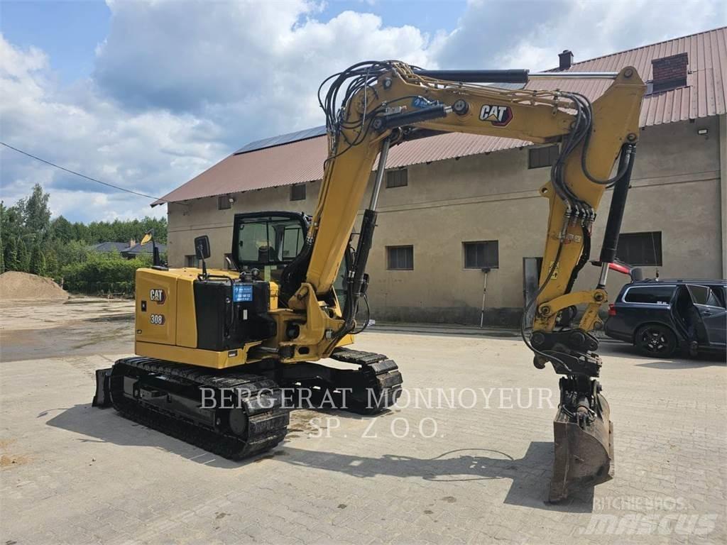 CAT 308CR Pásová rýpadla