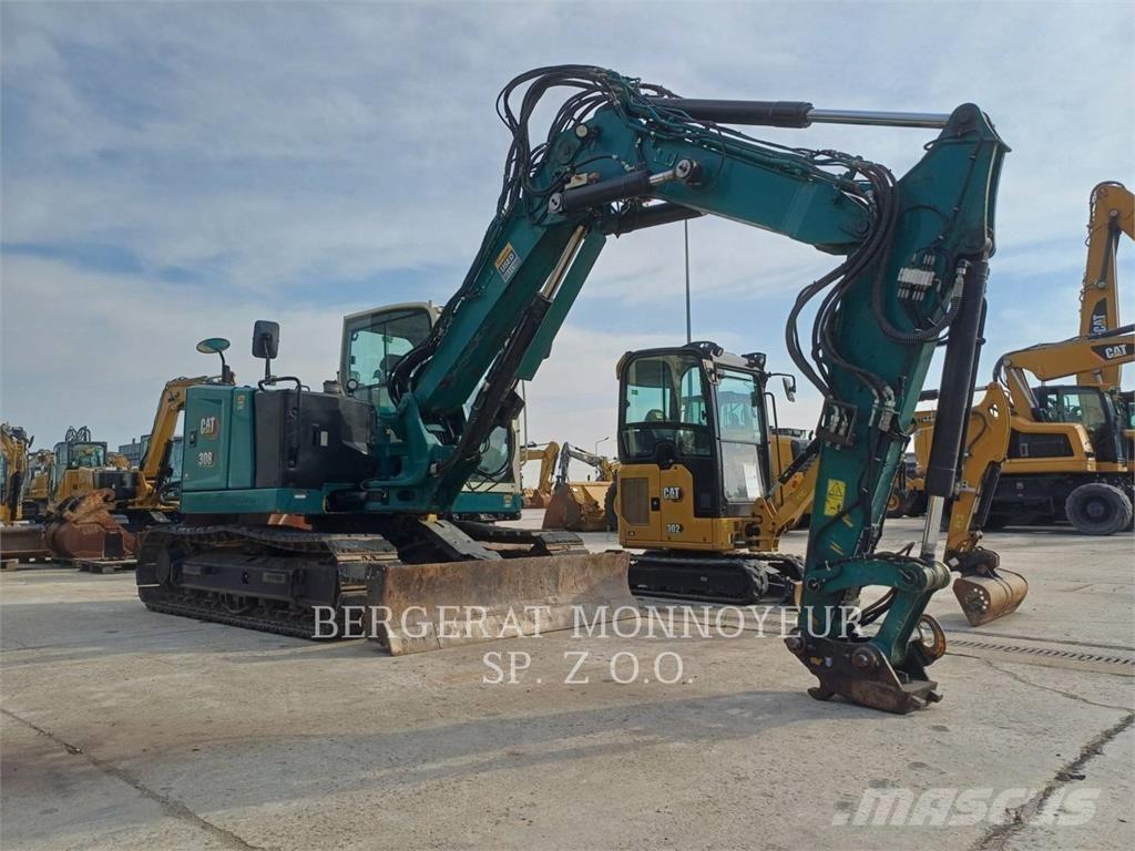 CAT 308CR Pásová rýpadla
