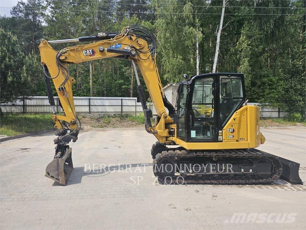CAT 308CR Pásová rýpadla