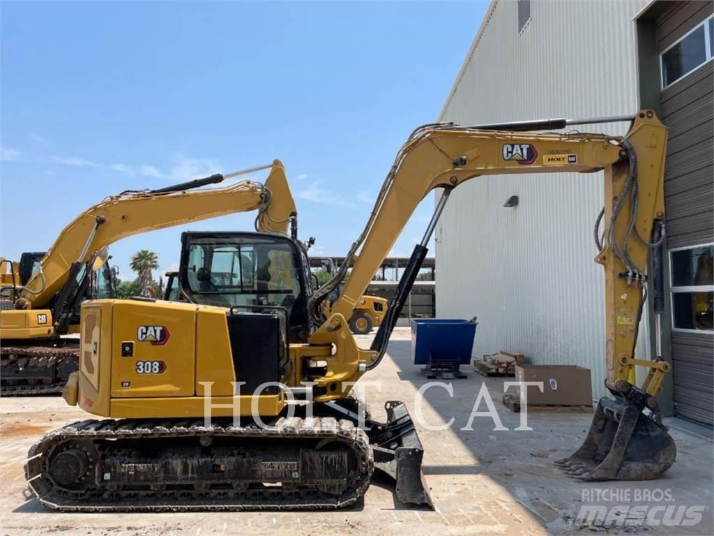 CAT 308CR SBX Pásová rýpadla
