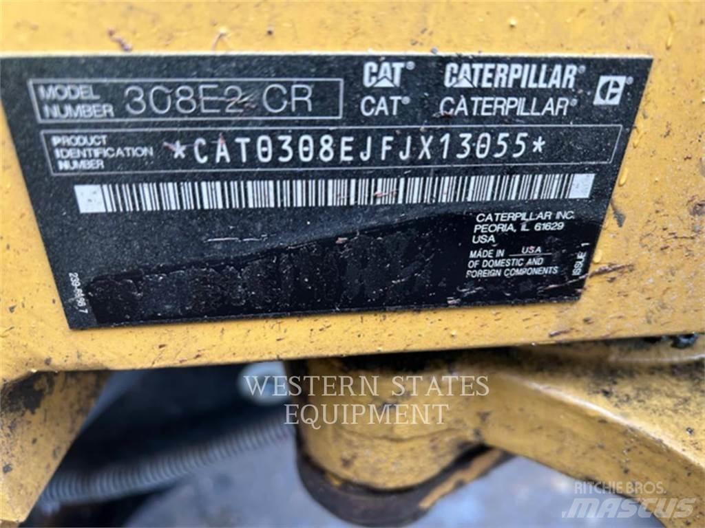CAT 308E2 Pásová rýpadla
