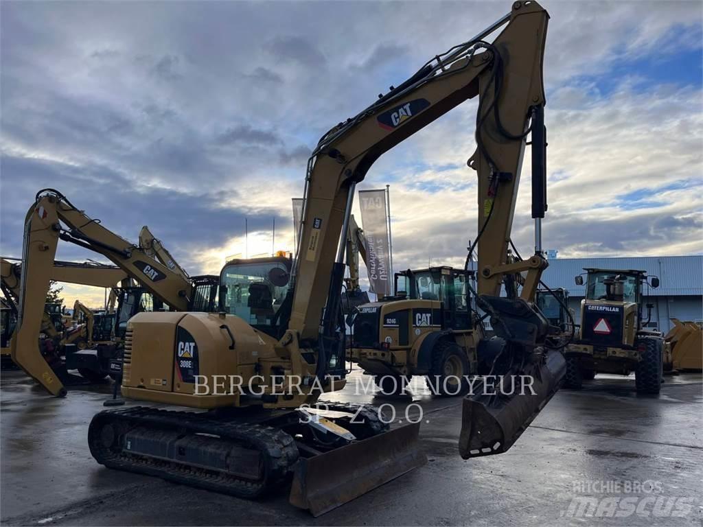 CAT 308E2CR Pásová rýpadla