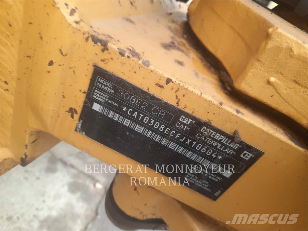 CAT 308E2CRSB Pásová rýpadla