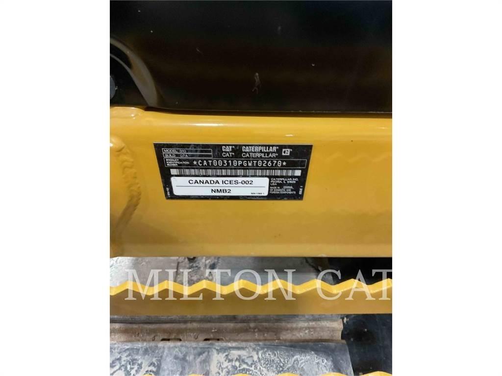 CAT 310 Pásová rýpadla