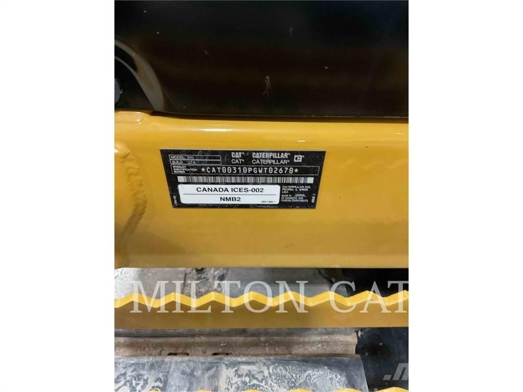 CAT 310 Pásová rýpadla