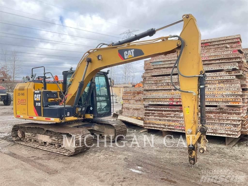 CAT 312EL Pásová rýpadla