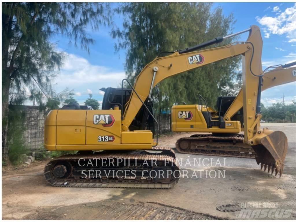 CAT 313-05GC Pásová rýpadla