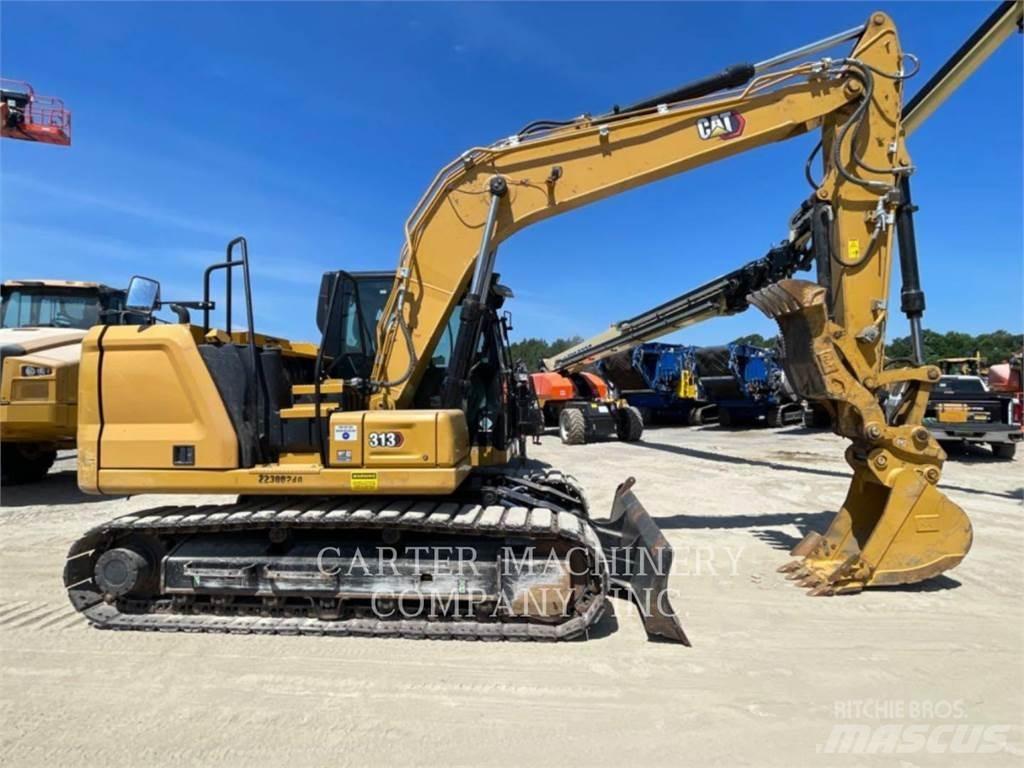 CAT 313-07 Pásová rýpadla