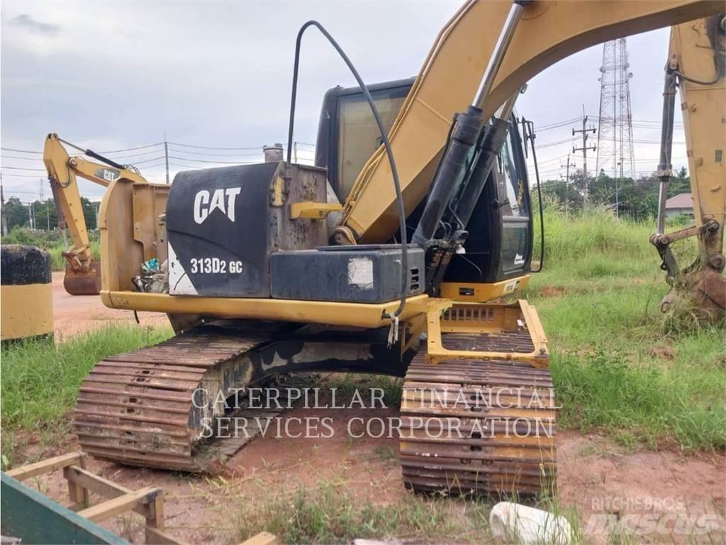 CAT 313D2GC Pásová rýpadla