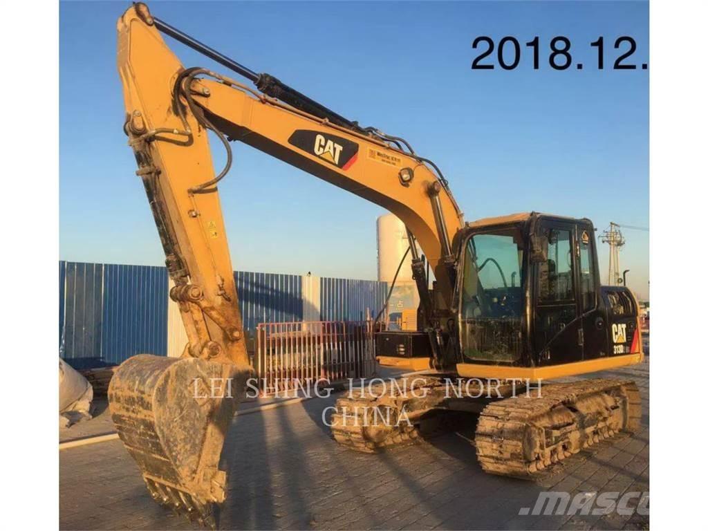 CAT 313D2GC Pásová rýpadla