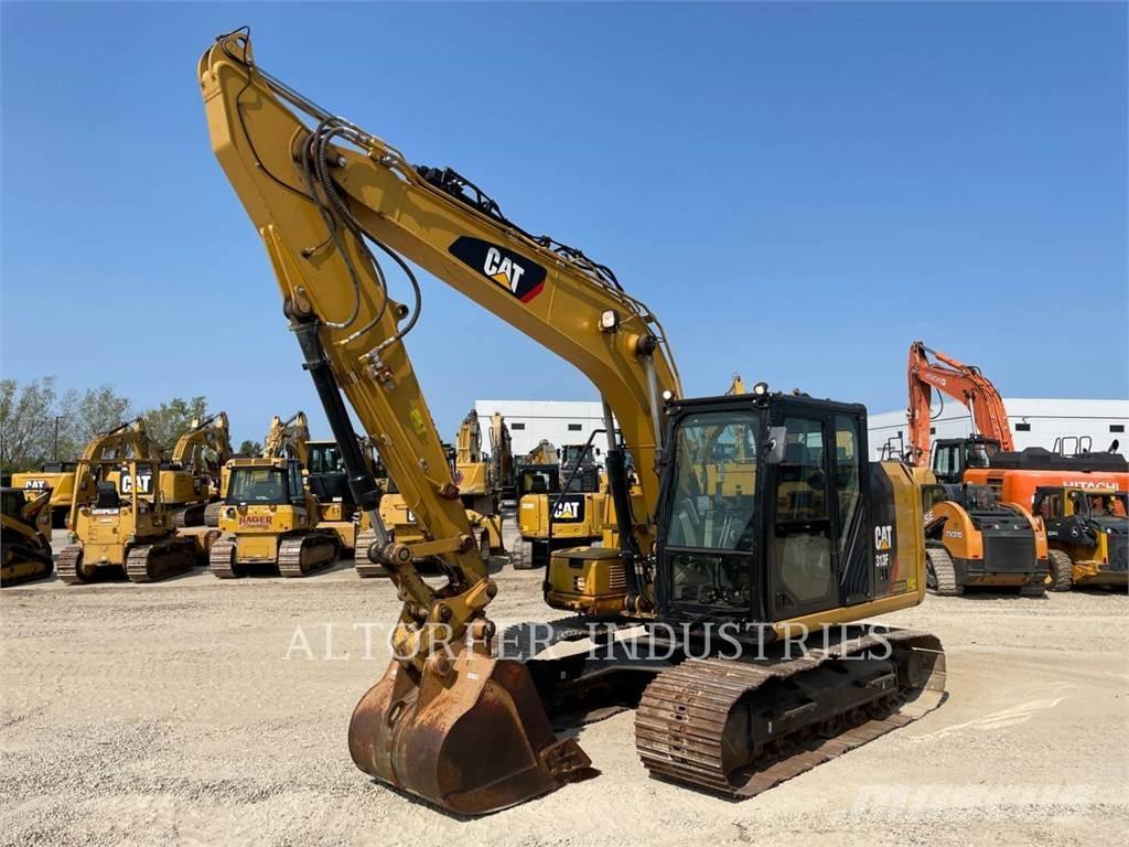 CAT 313FL Pásová rýpadla