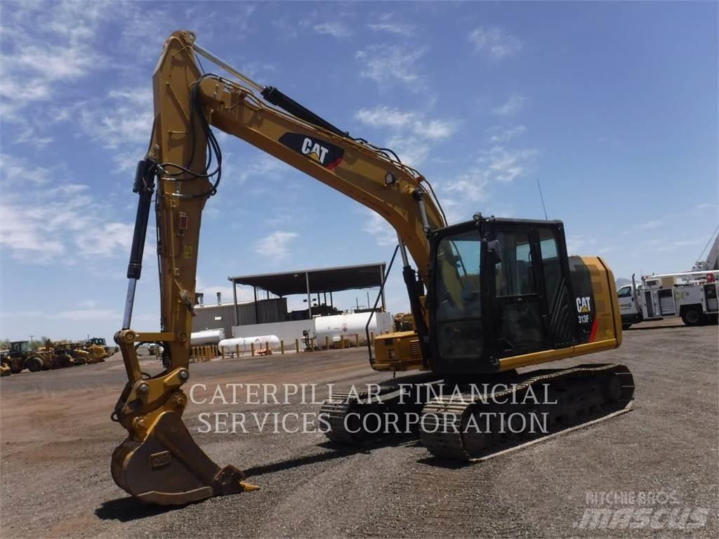 CAT 313FL Pásová rýpadla
