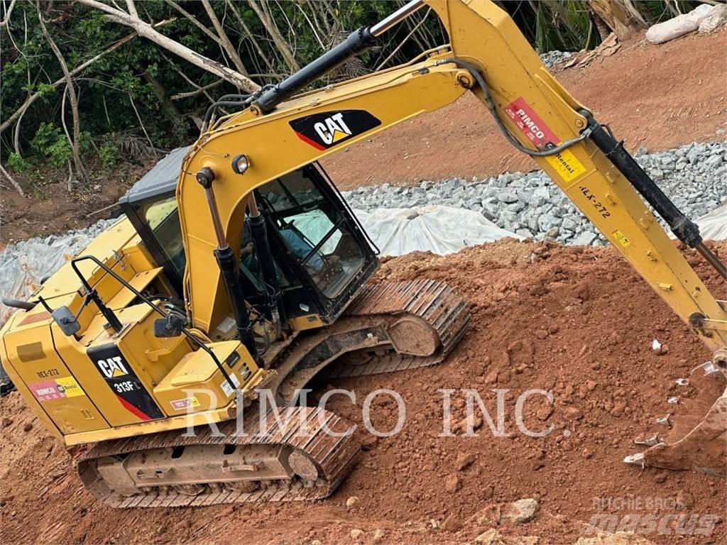 CAT 313FL Pásová rýpadla