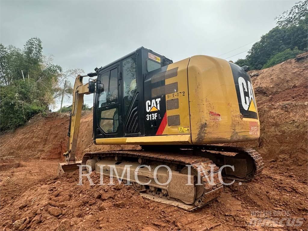 CAT 313FL Pásová rýpadla