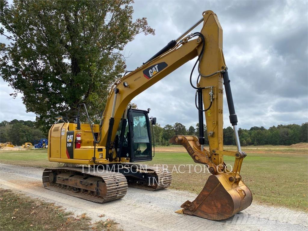 CAT 313FL Pásová rýpadla