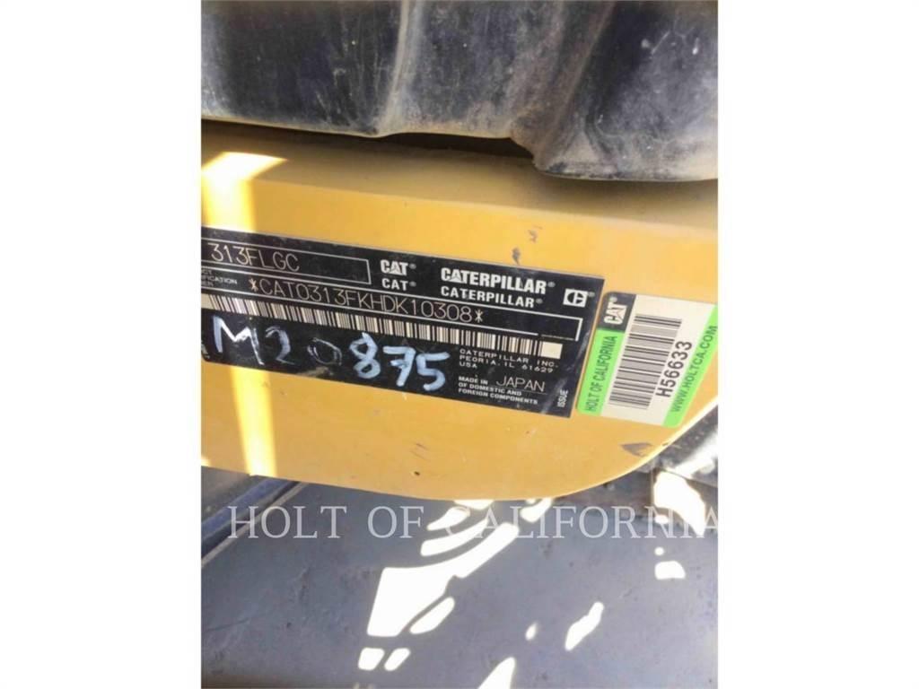 CAT 313FLGC Pásová rýpadla