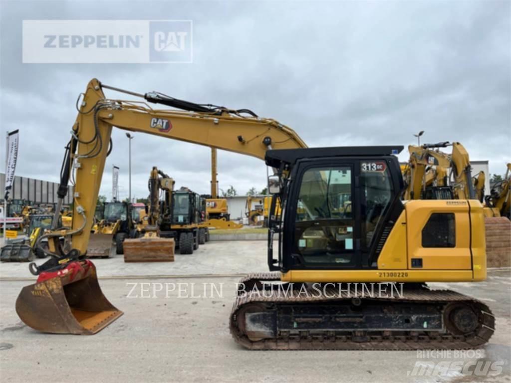 CAT 313GC Pásová rýpadla