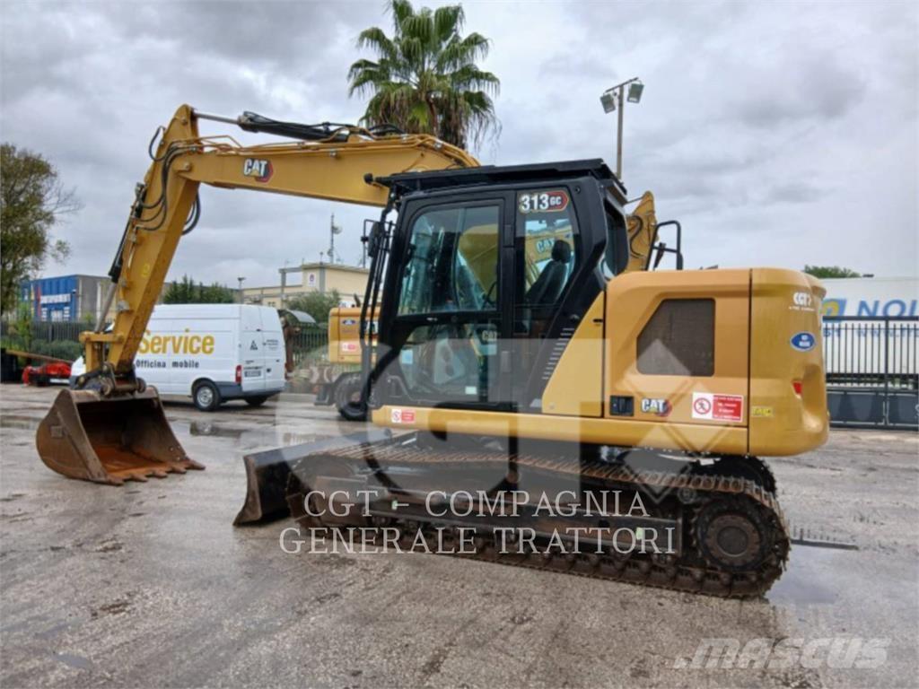 CAT 313GC Pásová rýpadla
