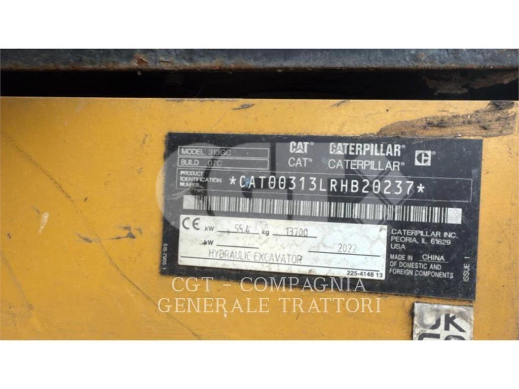 CAT 313GC Pásová rýpadla