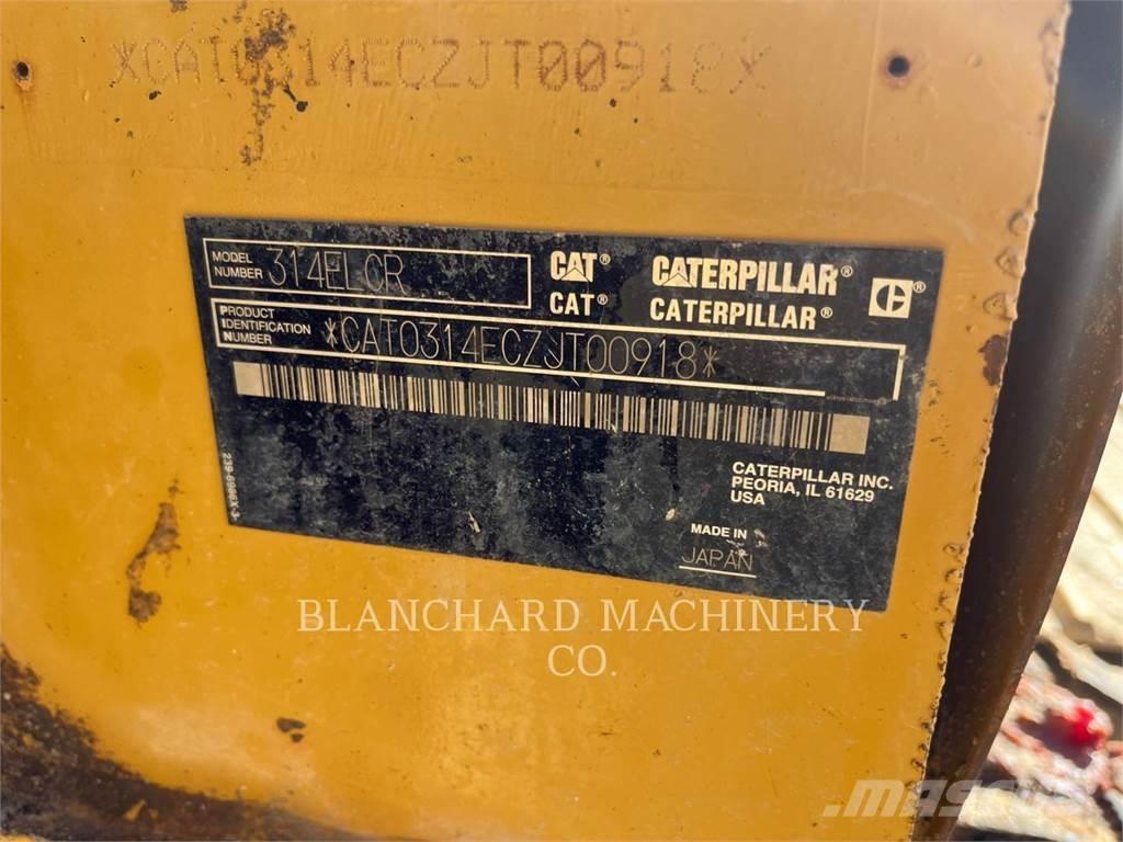 CAT 314C L Pásová rýpadla