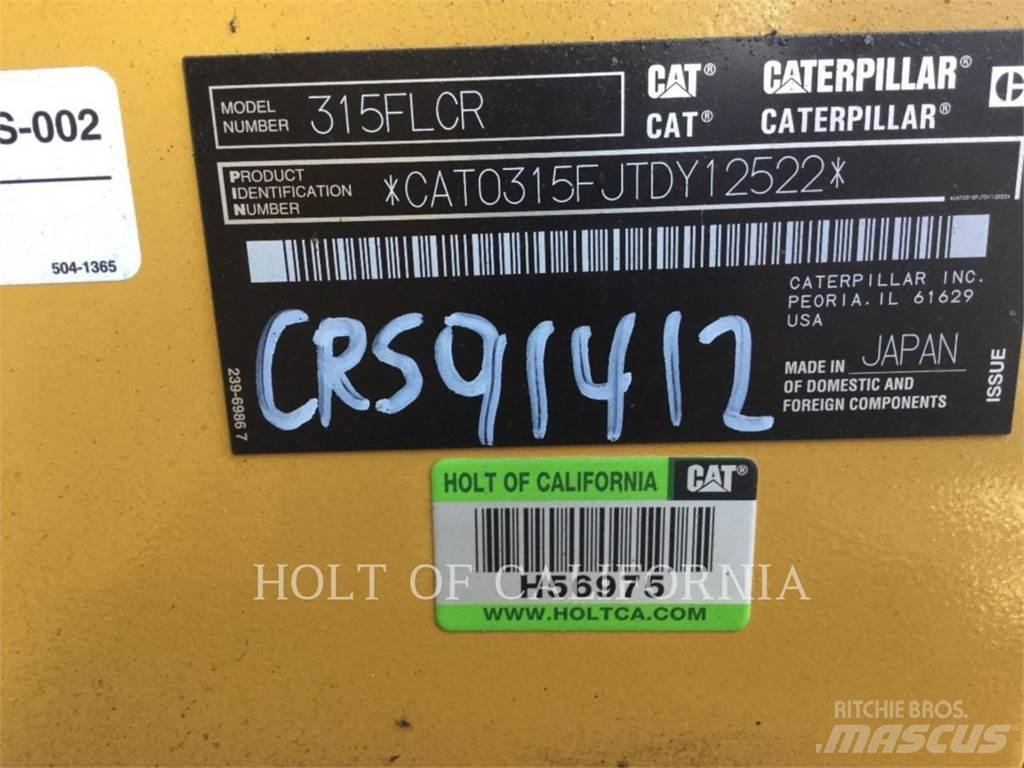 CAT 315 Pásová rýpadla