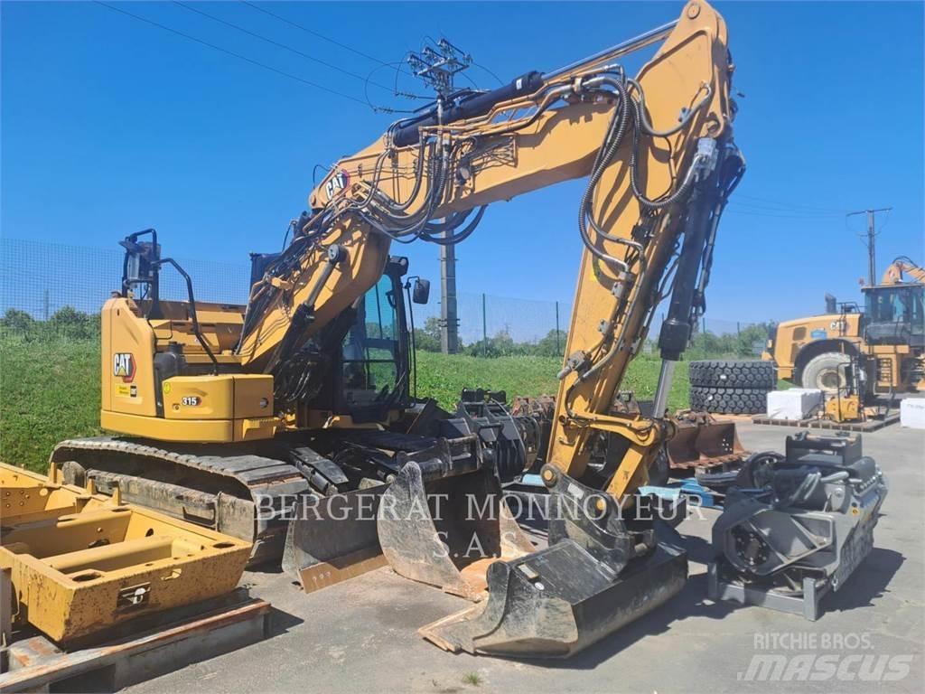 CAT 315 Pásová rýpadla