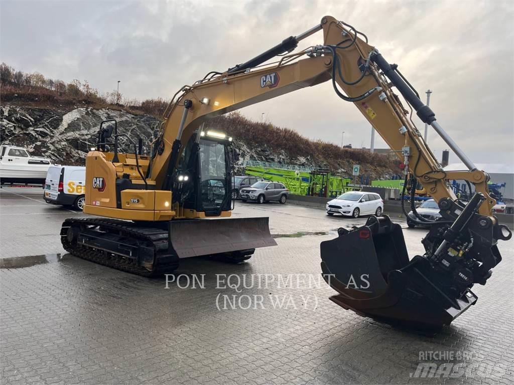 CAT 315-07 Pásová rýpadla