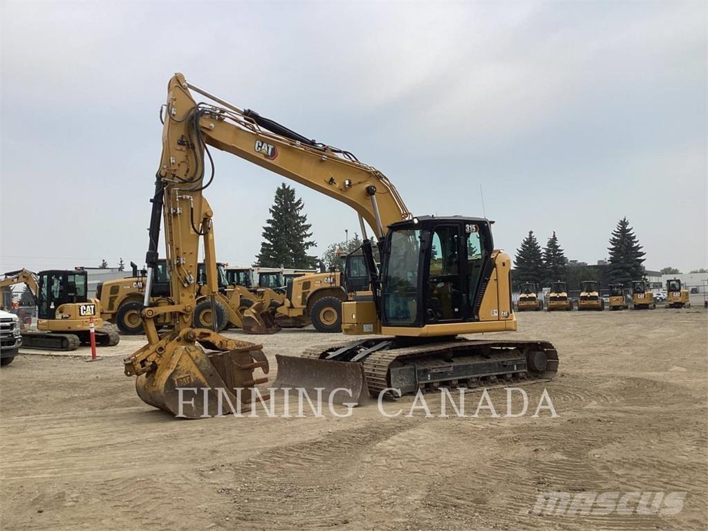 CAT 315-07 Pásová rýpadla