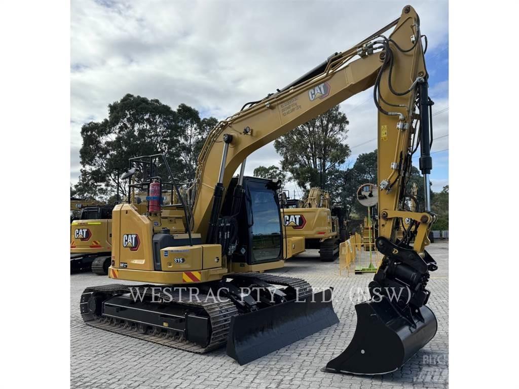 CAT 315-07- 3D Pásová rýpadla