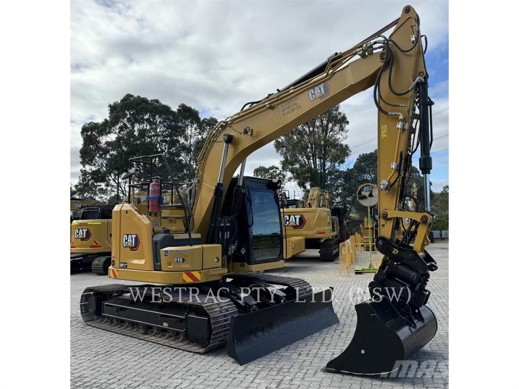 CAT 315 3D Pásová rýpadla