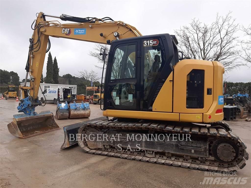 CAT 315 GC Pásová rýpadla