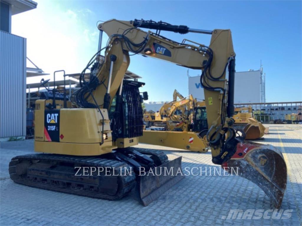 CAT 315FL Pásová rýpadla
