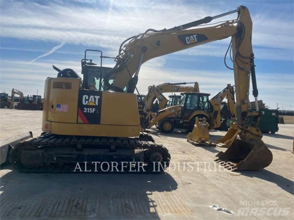 CAT 315FL CR Pásová rýpadla