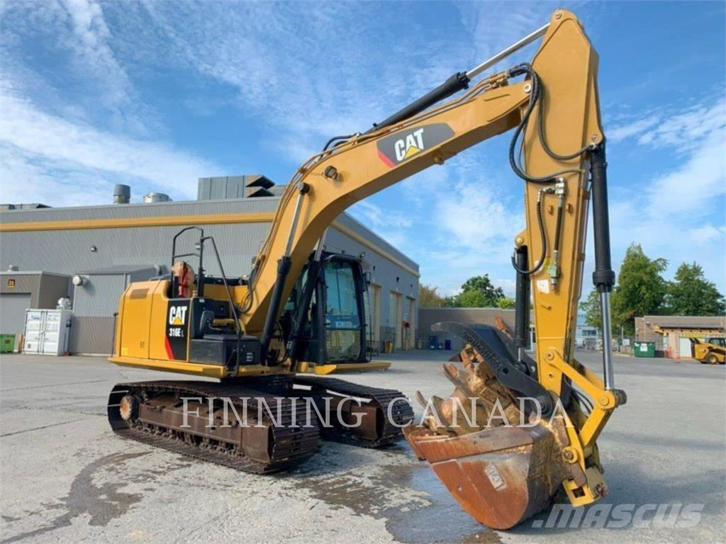 CAT 316E Pásová rýpadla