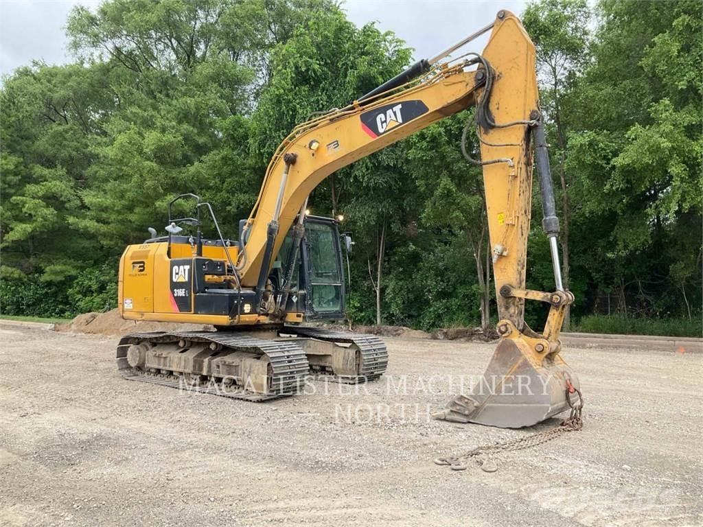 CAT 316EL Pásová rýpadla