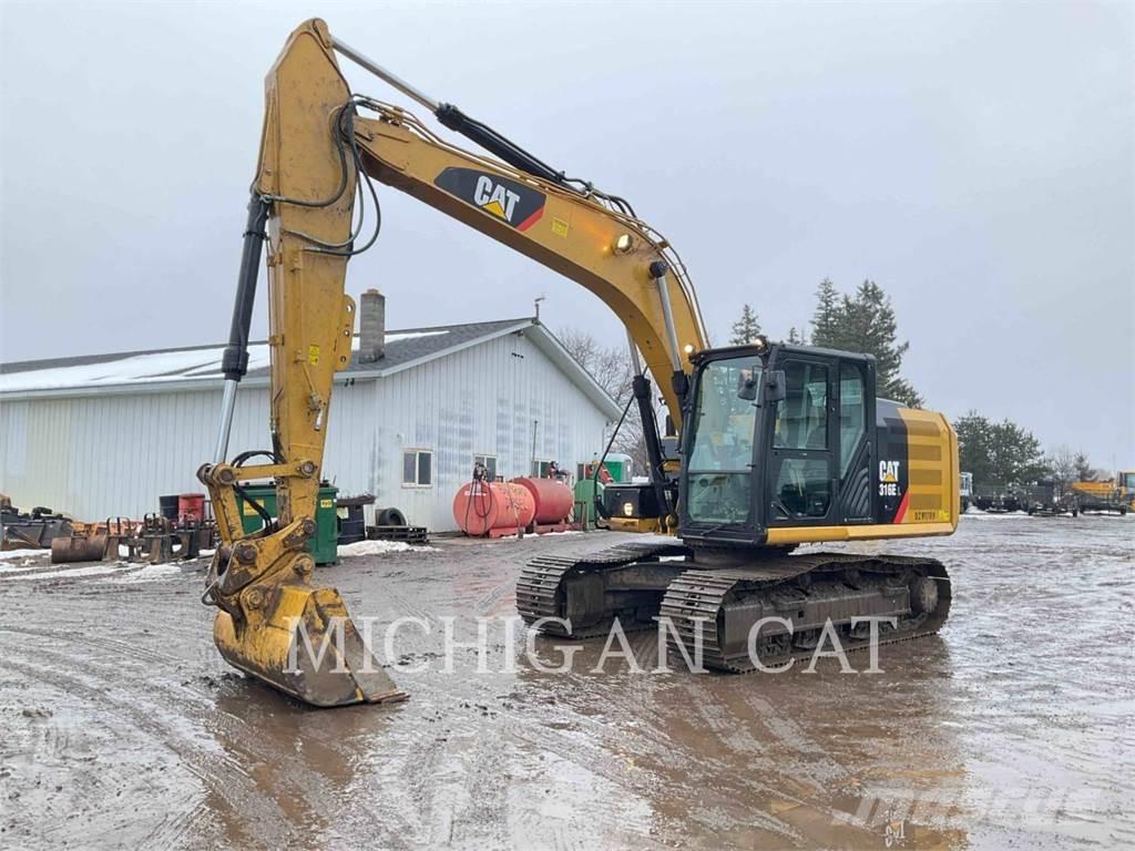 CAT 316EL Q Pásová rýpadla