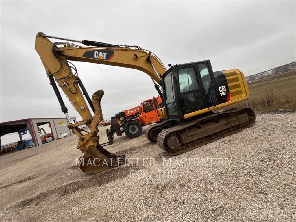 CAT 316FL Pásová rýpadla