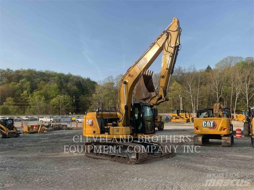 CAT 317-07 Pásová rýpadla