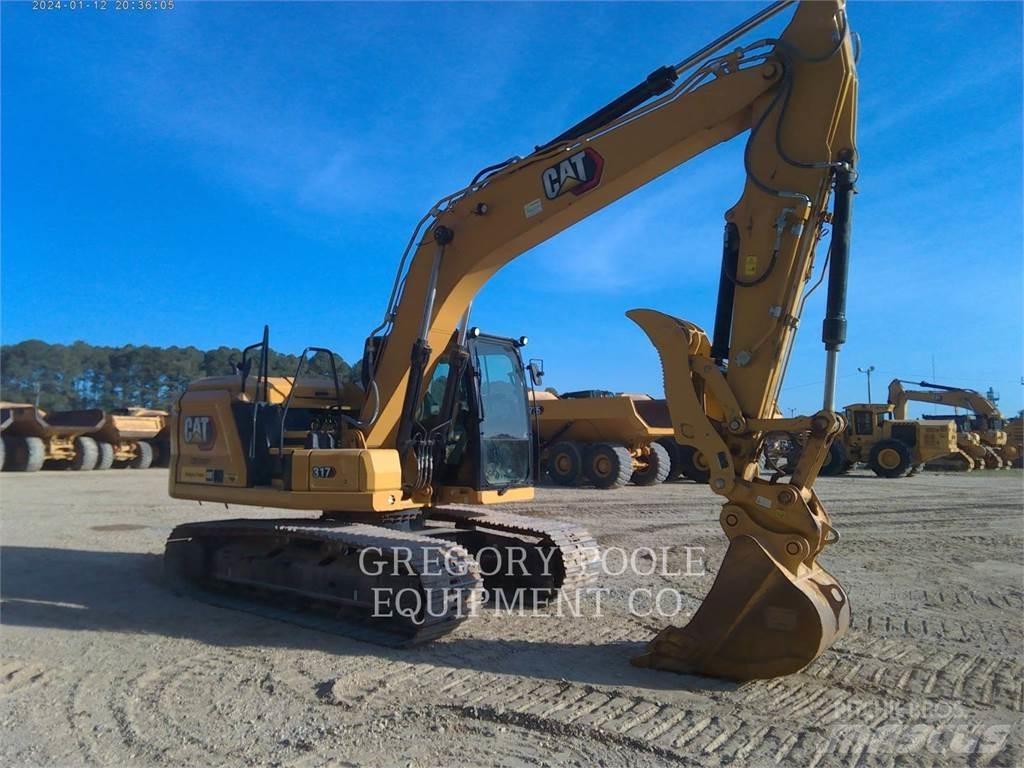 CAT 317-07 Pásová rýpadla