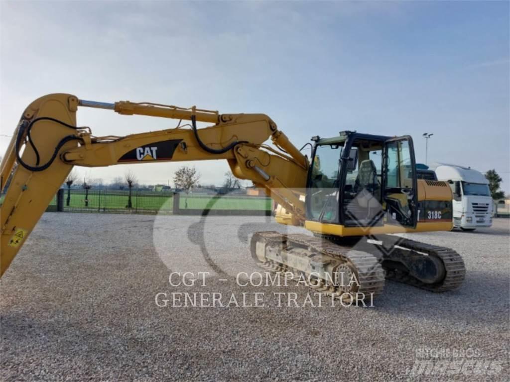 CAT 318C Pásová rýpadla