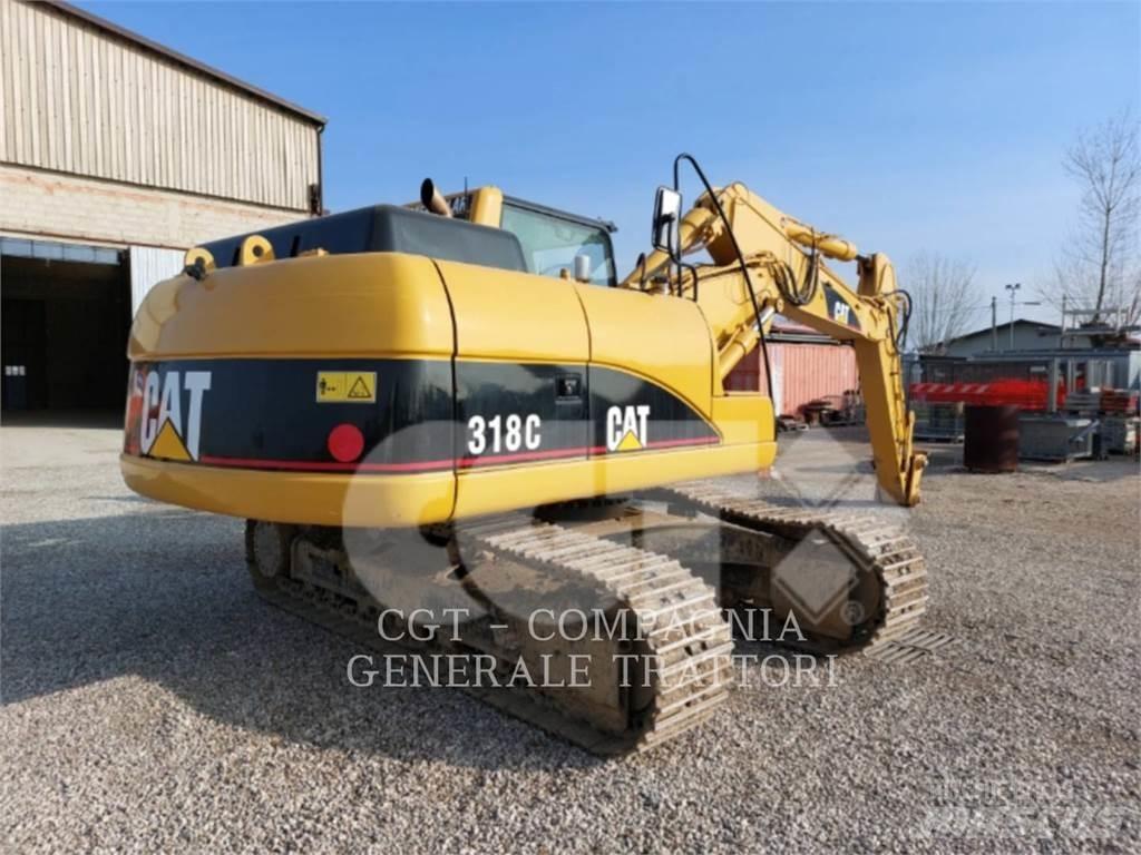 CAT 318C Pásová rýpadla