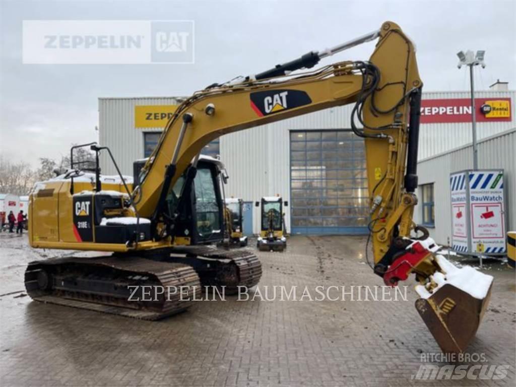 CAT 318EL Pásová rýpadla