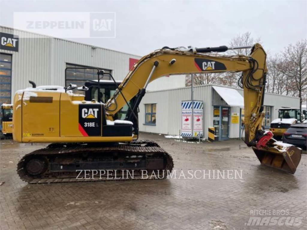 CAT 318EL Pásová rýpadla